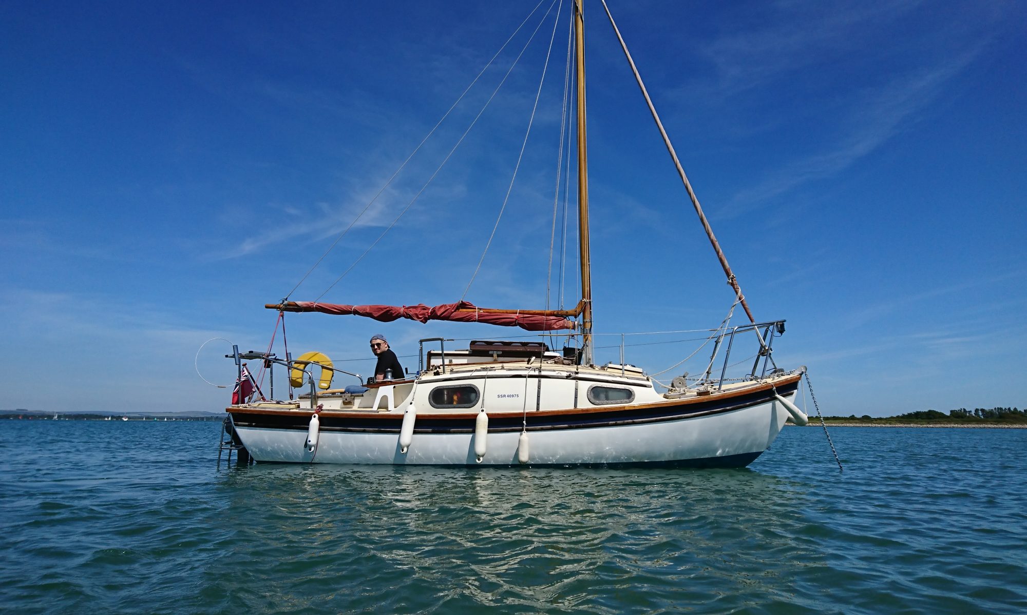 22 ft westerly sailboat